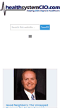 Mobile Screenshot of healthsystemcio.com